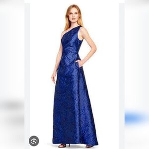 Aidan Mattox MD1E205259 - One Shoulder Asymmetric Evening Gown